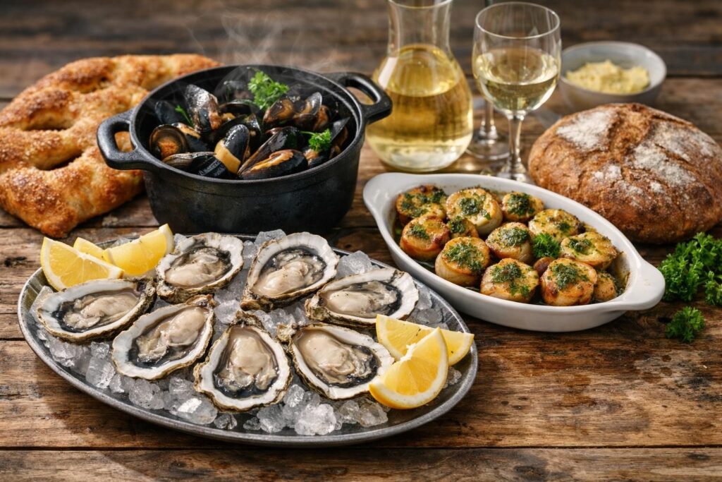 découvrez les spécialités culinaires authentiques de la rochelle et de la charente-maritime, entre fruits de mer frais, produits du terroir et recettes traditionnelles savoureuses.