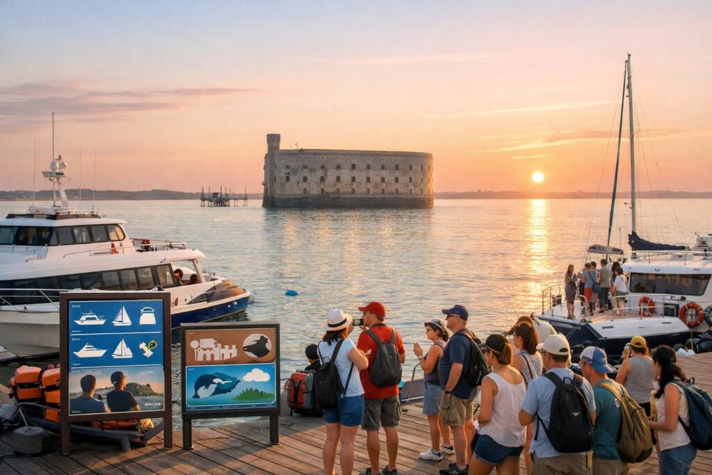 découvrez comment visiter fort boyard depuis la rochelle avec nos options de transport, conseils pratiques et astuces pour une excursion réussie.
