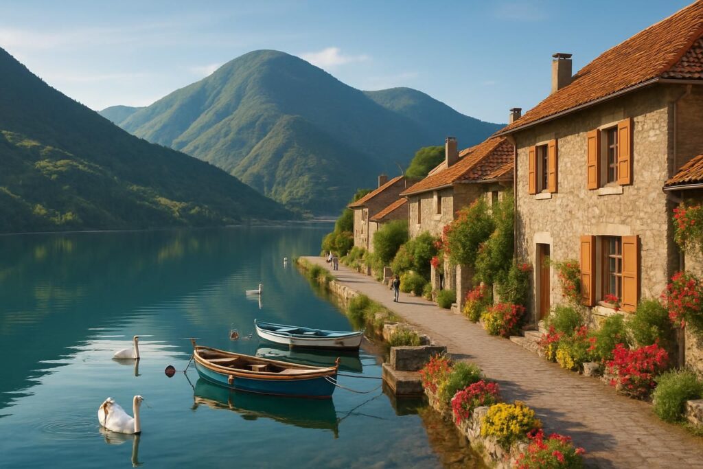 découvrez quel est le plus beau village autour du lac de serre-ponçon et laissez-vous charmer par ses paysages exceptionnels, son patrimoine authentique et son ambiance conviviale.