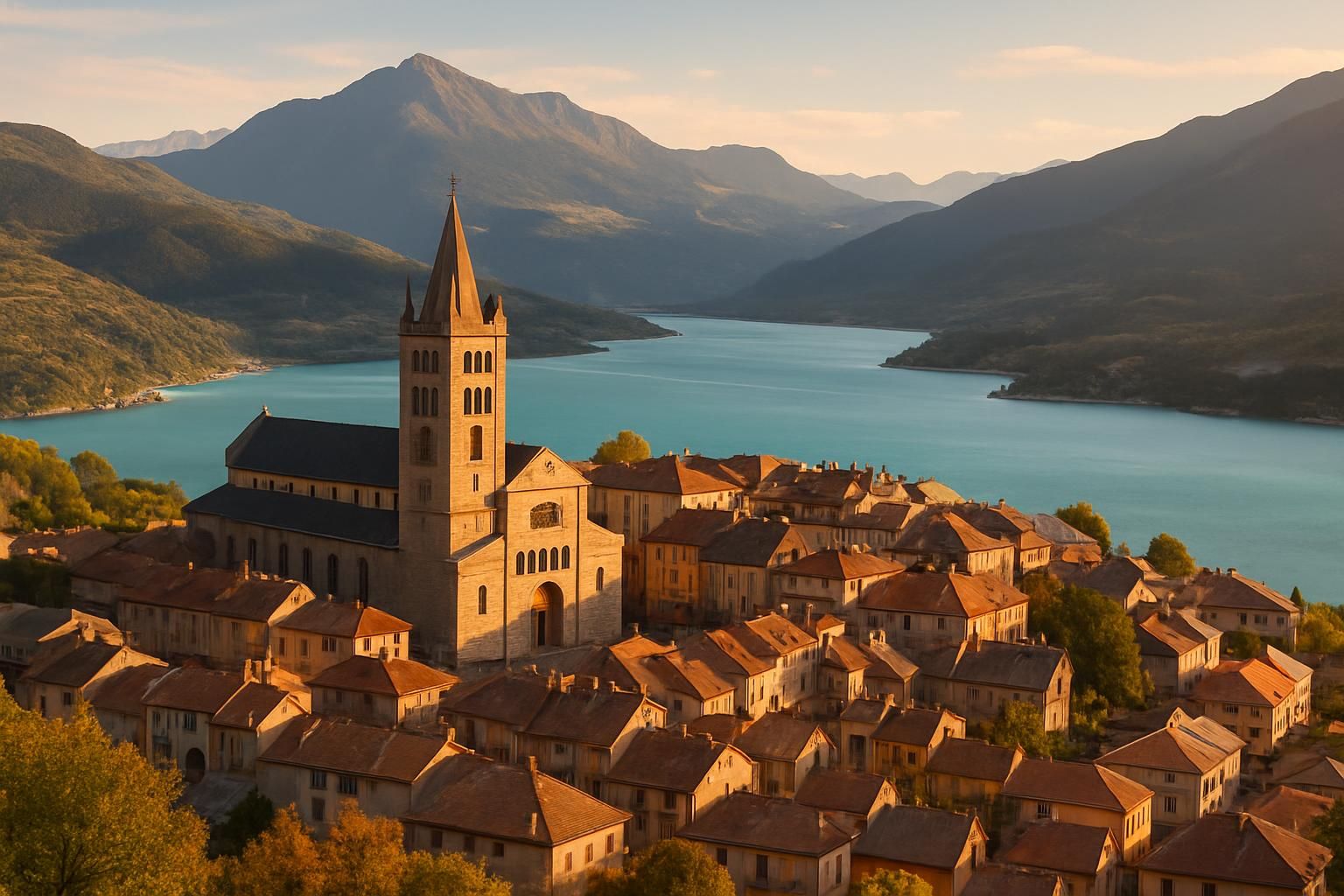 découvrez les plus beaux villages autour du lac de serre-ponçon et laissez-vous séduire par leur charme authentique et leurs paysages exceptionnels.